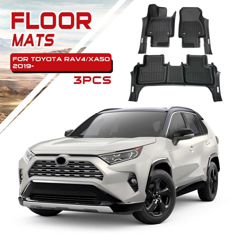Adecuado para Toyota Toyota Rongfang alfombrilla de suelo de coche especial RAV4 impermeable TPE alfombrilla Floor Mats