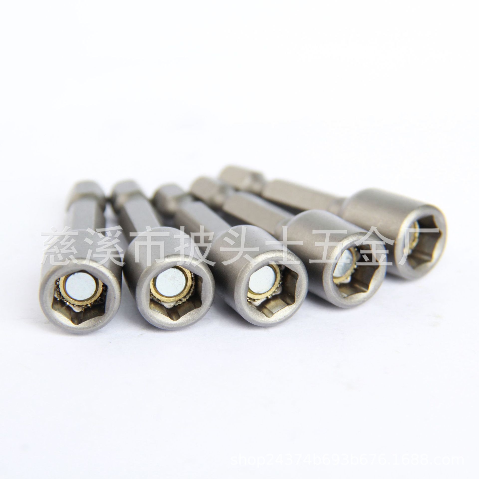 48mm短款气动风批外六角套筒带强磁电动螺丝扳手电钻8mm