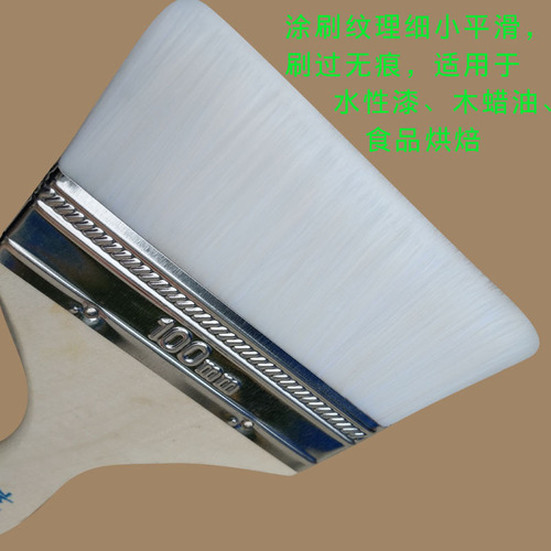 Water-based paint silk brush, soft and delicate bristles that do not shed, leaving no trace after brushing, electronic dust removal and decoration wool brush