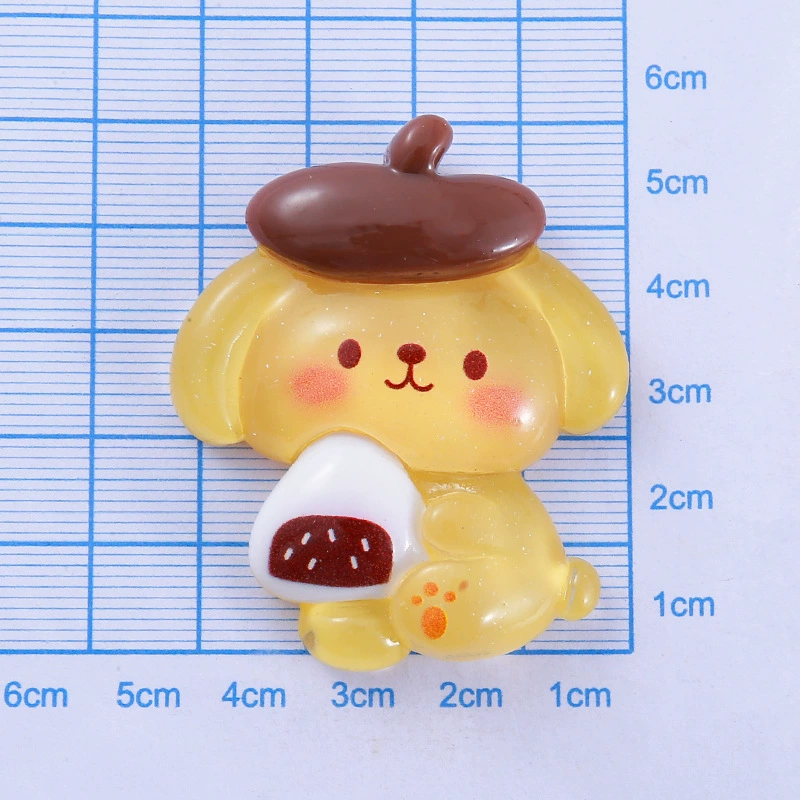 Big cartoon cream accessories, hair accessory, hair rope, footwear buckle, decorations