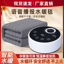 速热水暖毯电热毯家用床垫水毯单双人智能调温水循环加热水电褥子