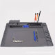 Computer and Mobile Phone Repair High Temperature Resistant Silicone Table Mat Repair Workbench Anti-Static with Magnetic Repair Mat S-160