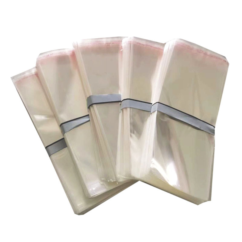 En stock OPP bolsa autoadhesiva bolsa de sellado de plástico bolsa plana al por mayor bolsa de sellado engrosada bolsa de tarjeta transparente Barra de bolsa autoadhesiva