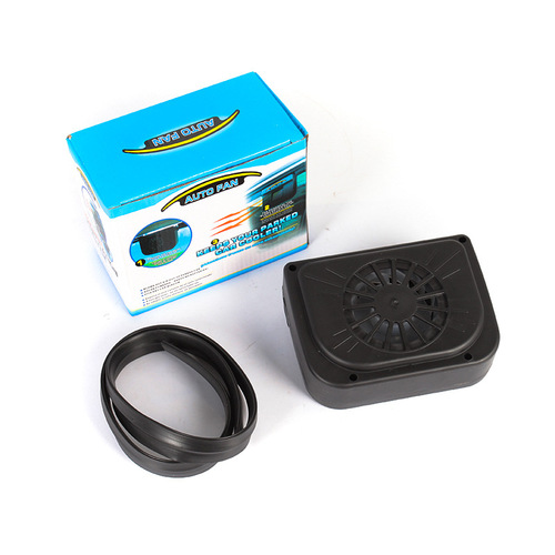 Cross-border hot-selling car solar exhaust fan car ventilation and smoke exhaust car exhaust fan car cooling artifact