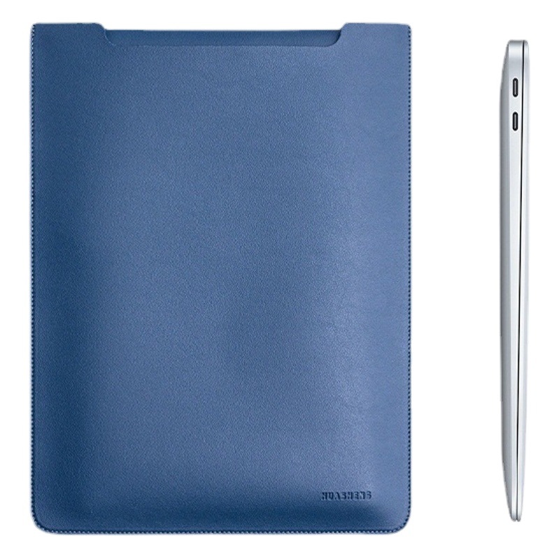 Laptop Bag macbookipad Protective Case Wear-resistant Waterproof Ultra-thin Non-magnetic Leather Sleeve