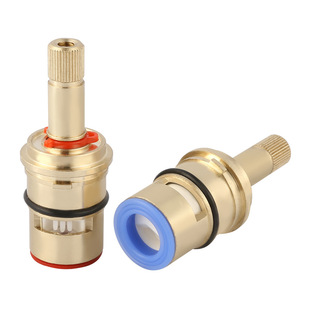 2022 New Faucet Copper Core M24 Quick-Open Faucet Switch Accessories Double Thread Double Seal Ceramic Valve Core