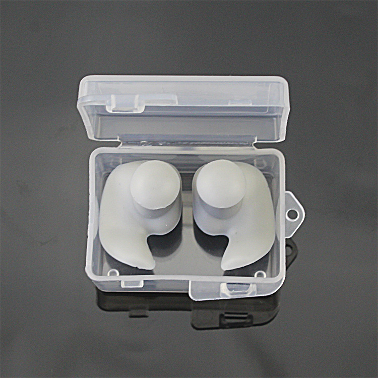 水泳耳栓専門耳水入り防止シリコン耳栓騒音防止睡眠防音耳栓水泳鼻クリップセット