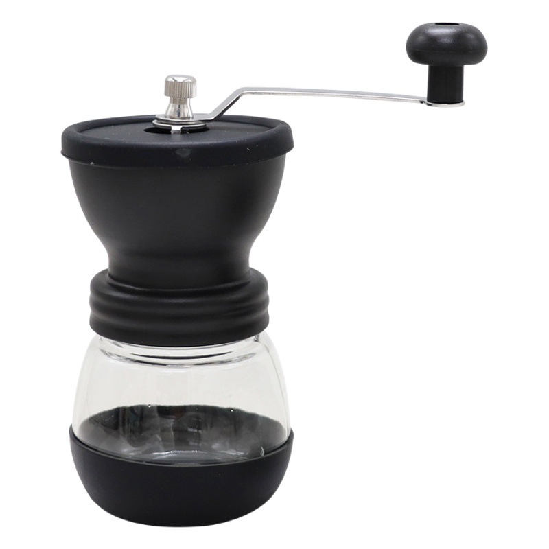 Hand Coffee Bean Grinder Glass Jar Full Body Wash Manual Household Portable Coffee Bean Grinder Grinder