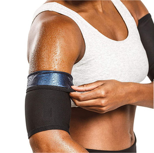 Amazon Cross-Border Women's Body Shaping and Sweating Arm Sleeves, Sports Fitness Protective Gear Sleeves, Sweaty Arm Sleeves, Thin Arm Straps
