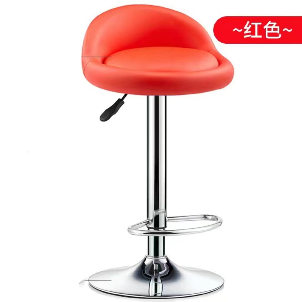Silla de bar elevadora silla de bar giratoria respaldo taburete alto silla de belleza silla de manicura moderna silla de bar doméstica simple image 7