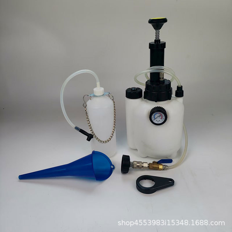 Upgraded 3L Brake Oil Changer Brake Oil Replacement Pot Car Oil Changer Automatic Pneumatic Manual Oil Change