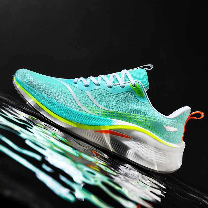 2025 nuevo estilo universitario de palma completa placa de carbono super ligera zapatos deportivos hombres y mujeres todos los juveniles zapatos de carrera de moda