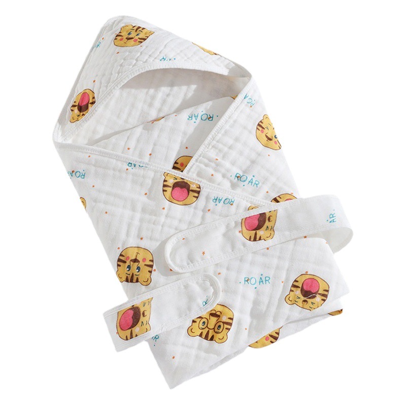 Cotton Type A Gauze Bag for Newborn Holding Quilt for Newborn Baby Anti-startling Jumping Bag Towel Spring and Summer Thin Soft Holding Quilt