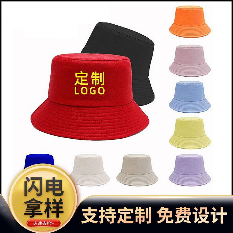 Шляпа Мужская и женская хлопковая шапка для бассейна с принтом логотипа вышивка солнцезащитный козырек солнцезащитный крем Рыболовная Шапка на заказ Рыбацкая шляпа оптом