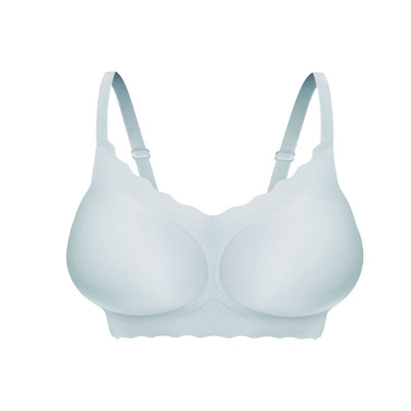Taza de expansión tira de jalea soporte suave sujetador pequeño pecho de las mujeres empuja hacia arriba grande sin costuras puro deseo dibujos animados pecho engrosado sujetador