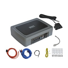工場在庫カーサブウーファー 12V ユニバーサルハイパワーアルミ合金アクティブ超低音シートボンバー HJKJ
