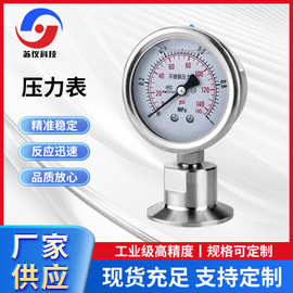 红旗YTNXC不锈钢耐震膜盒隔膜膜片电接点远传压力表生产生产厂家