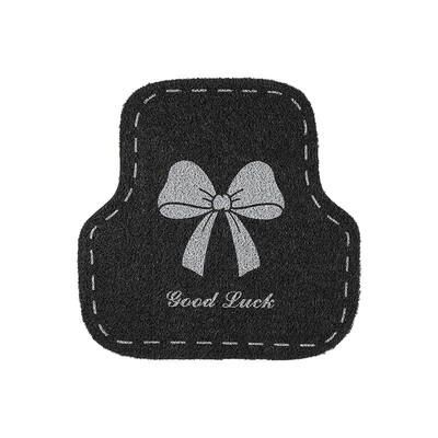 for girls, anti-dirty, car carpet, car – Universal Foot Pad - butterfly-knot-foot-pad-back