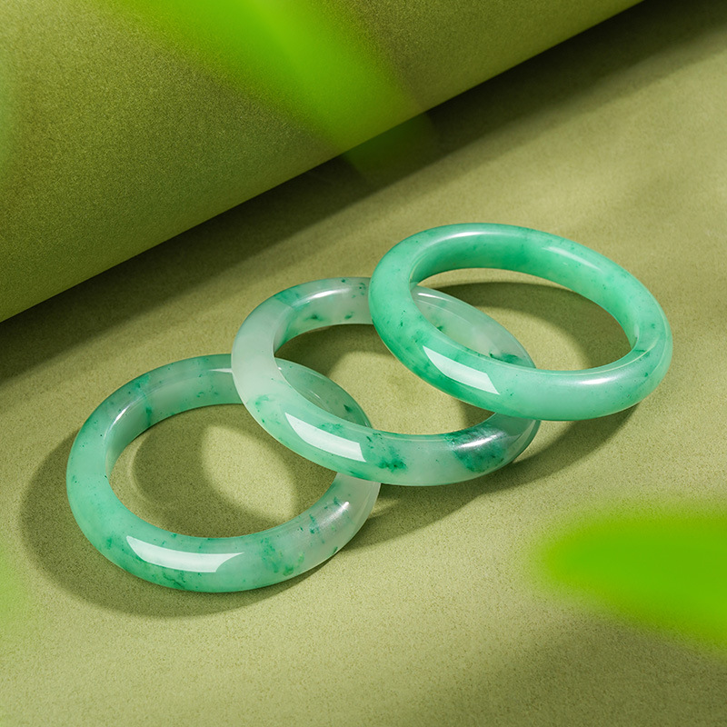 인기 판매 DULONG 옥 팔찌 옥 팔찌 플랫 스트립 플로팅 플라워 석영 옥 옥 옥 A 상품 저렴한 옥 팔찌 XIAOHONGSHU