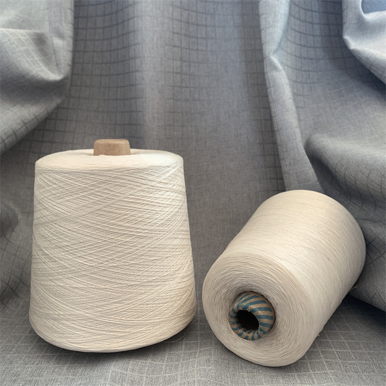 厂家直发 丝光纯棉纱/丝光烧毛棉纱/80S/2股丝光烧毛纱精纺