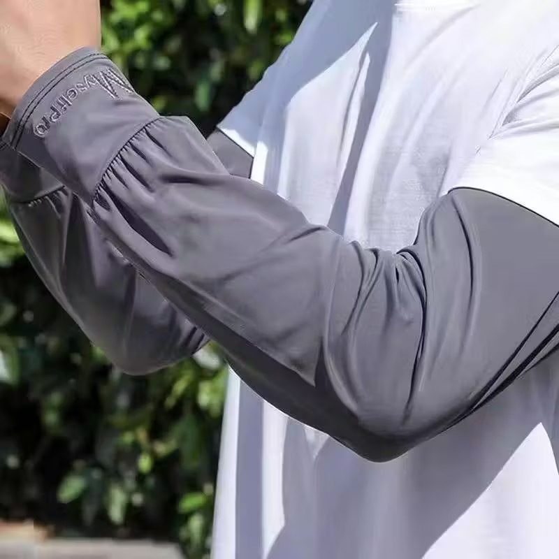 Thin Ice Sleeves, Sun Protection Arm Sleeves, Loose Fit, Extra Large, Ice Silk, Uv Protection for Driving, Summer Outdoor Arm Protection, Cycling