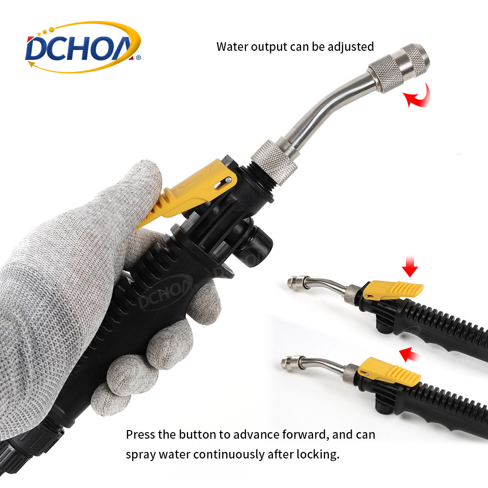Car Cleaning Tools High Pressure Watering Can Transparent Film Construction Pressure Spray Can Car Washer