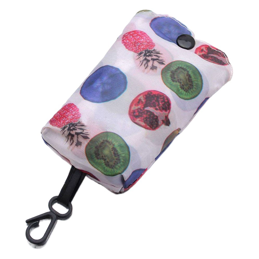 Новая креативная ткань с принтом Мобильный телефон Складная сумка для покупок Супермаркет Портативная сумка для покупок из полиэстера 190T Сумка для хранения