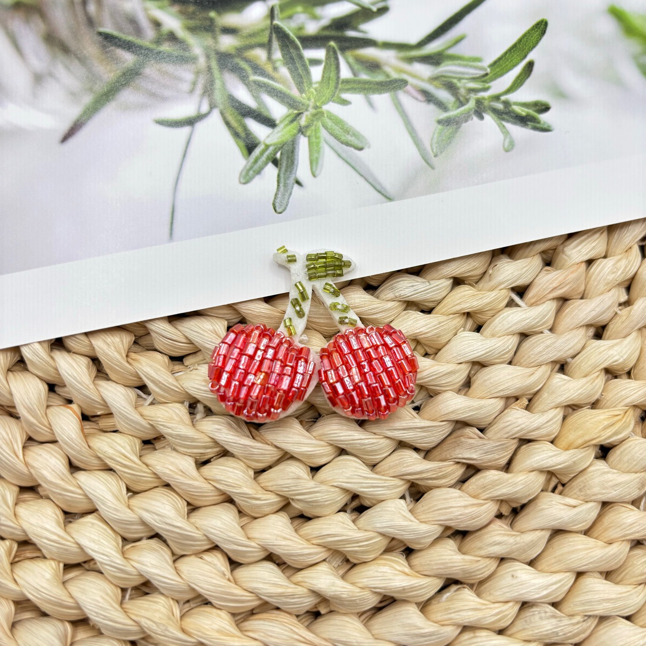 手工钉珠香蕉樱桃柠檬片小米珠布贴服装辅料DIY配饰厂家手工创意