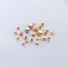 ��ɫ18K����׽�����ɫС����ɢ�鷽����diy����ˮ��14k�������