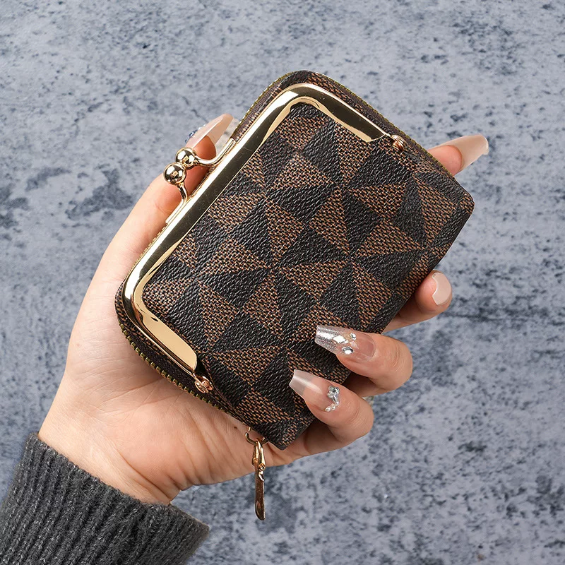 Short universal wallet for students, city style