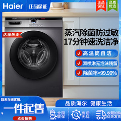 ハイアール製品統率ドラム式洗濯機10kg家庭用全自動大容量洗い出し一体除菌B22SE