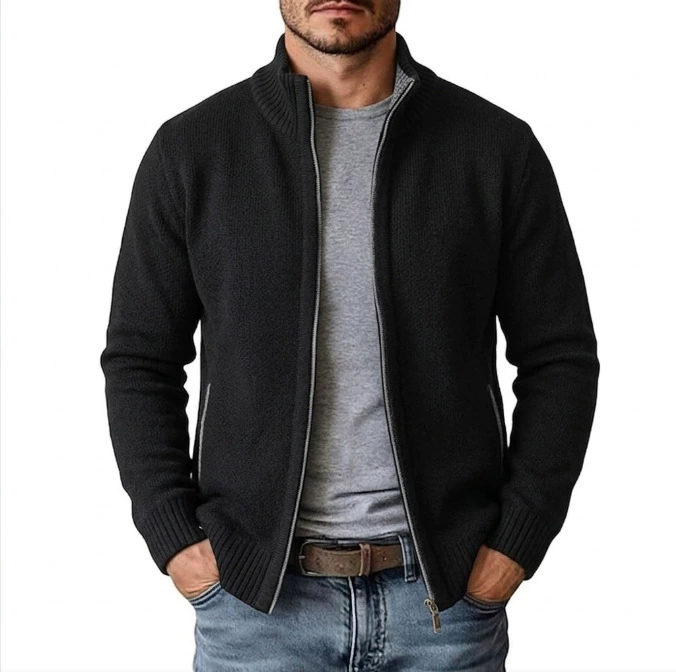 Мужское пальто, молодежный свитер, мужская одежда, внешняя торговля, Amazon, свитер, мужской повседневный свободный вязаный кардиган, модный