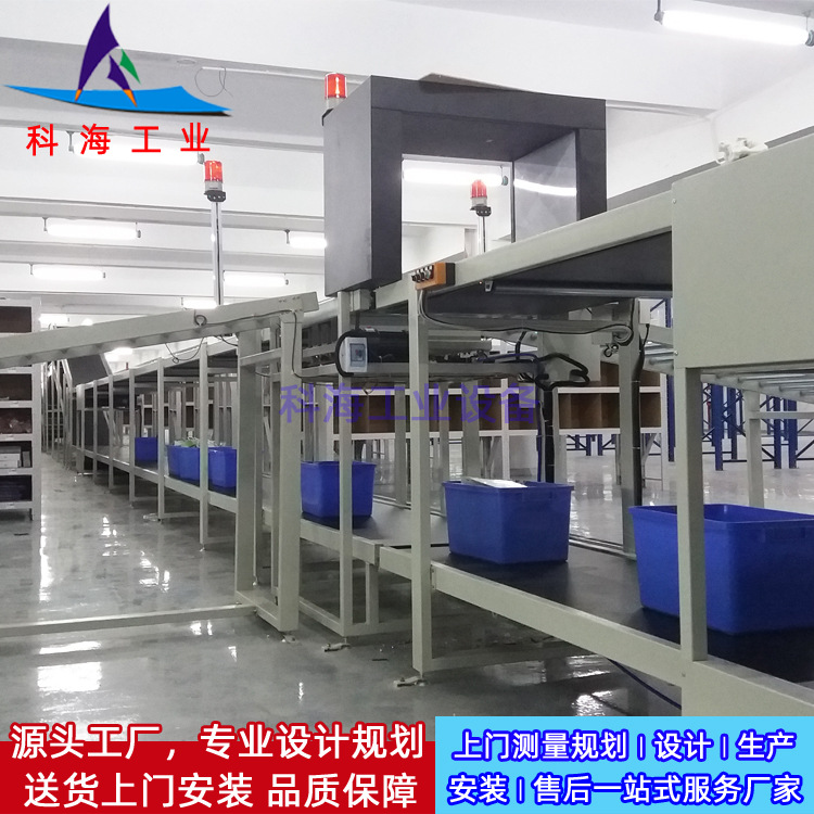 抖音电商仓储皮带输送线大型流水线智能物流分拣线自动物流输送线