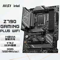 Материнская плата MSI Z790 GAMING PLUS WIFI DDR5 для настольного ПК, совместима с процессором 14700