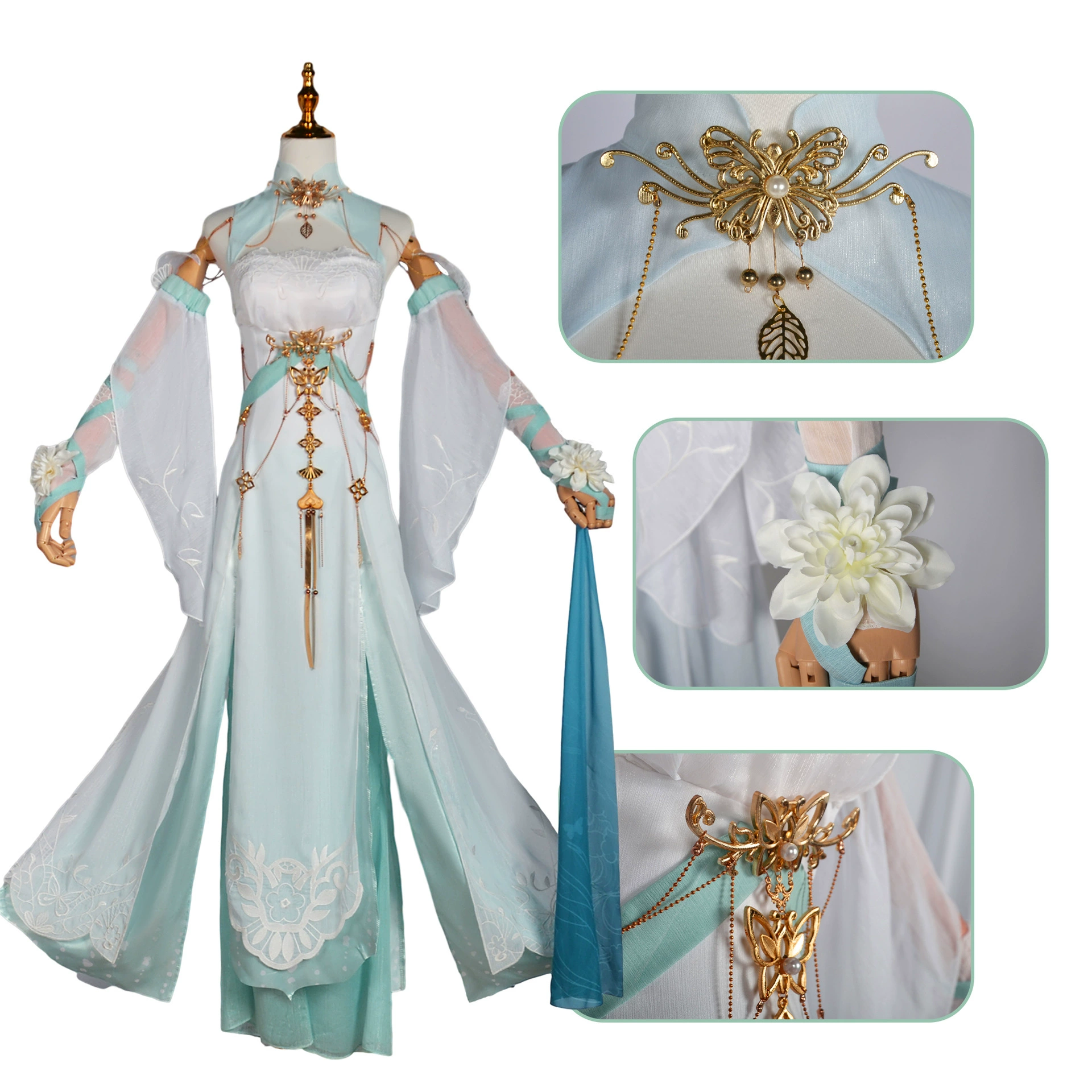 Cos Medicine King Valley Twin Flowers Nine Spirits Cos Suwen Cos древний стиль костюм игры Cosplay
