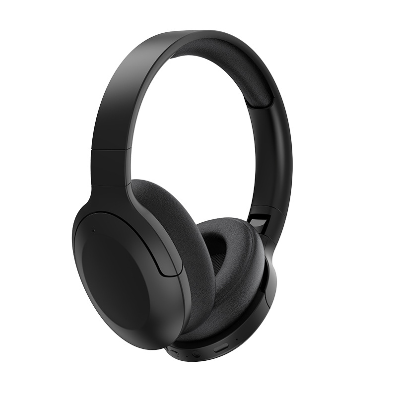Casque sans fil supra-auriculaire P2968 – Bluetooth 5.4, autonomie de 50 heures, mode jeu à latence ultra-faible, pliable et ajustable_voghion.com