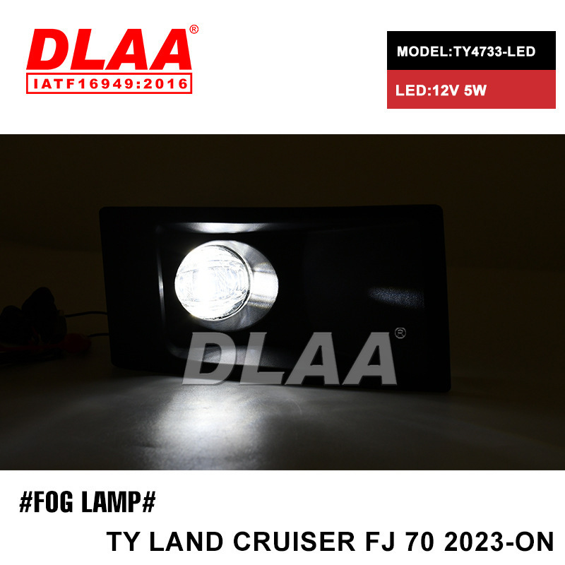 Aplicable a TOYOTA LAND CRUISER FJ 70 2023 - conjunto especial de lámpara de niebla LED delantera para conducción diurna