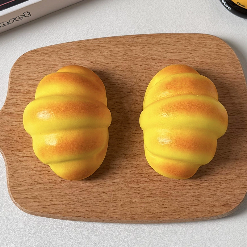Realistic food play, slime, toy, bread, anti-stress