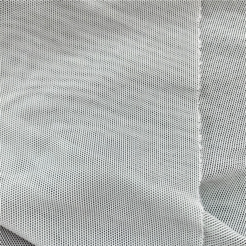 厂家生产锦纶经编弹力网锦氨网眼布内衣服装针织面料