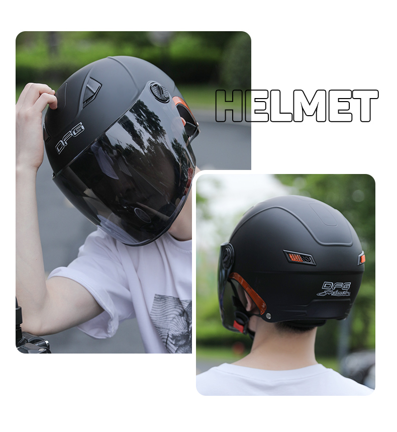 2025 New 3C Standard Electric Vehicle Helmet Summer Sunscreen