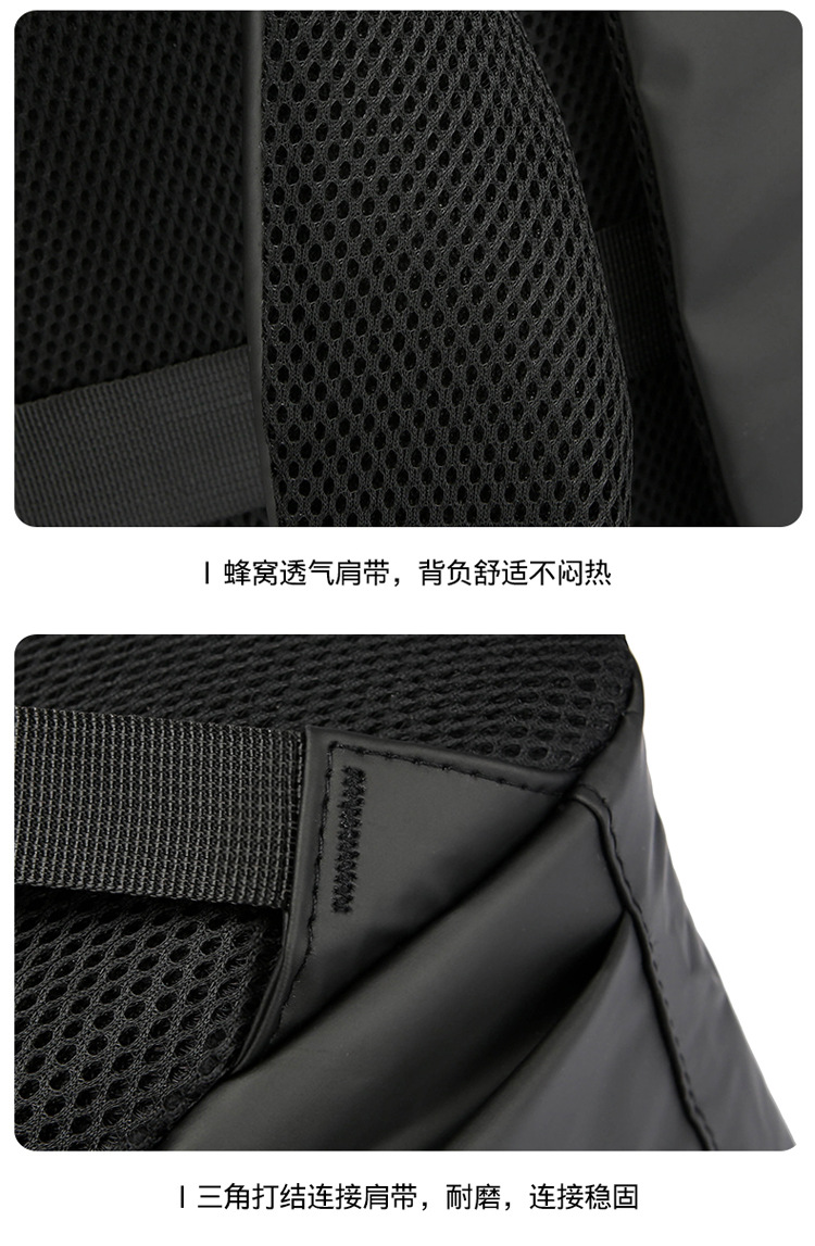 New large-capacity schoolbags for junior and senior high school students, simple commuting computer bags, foreign trade backpacks for men, Korean version cross-border wholesale undefined