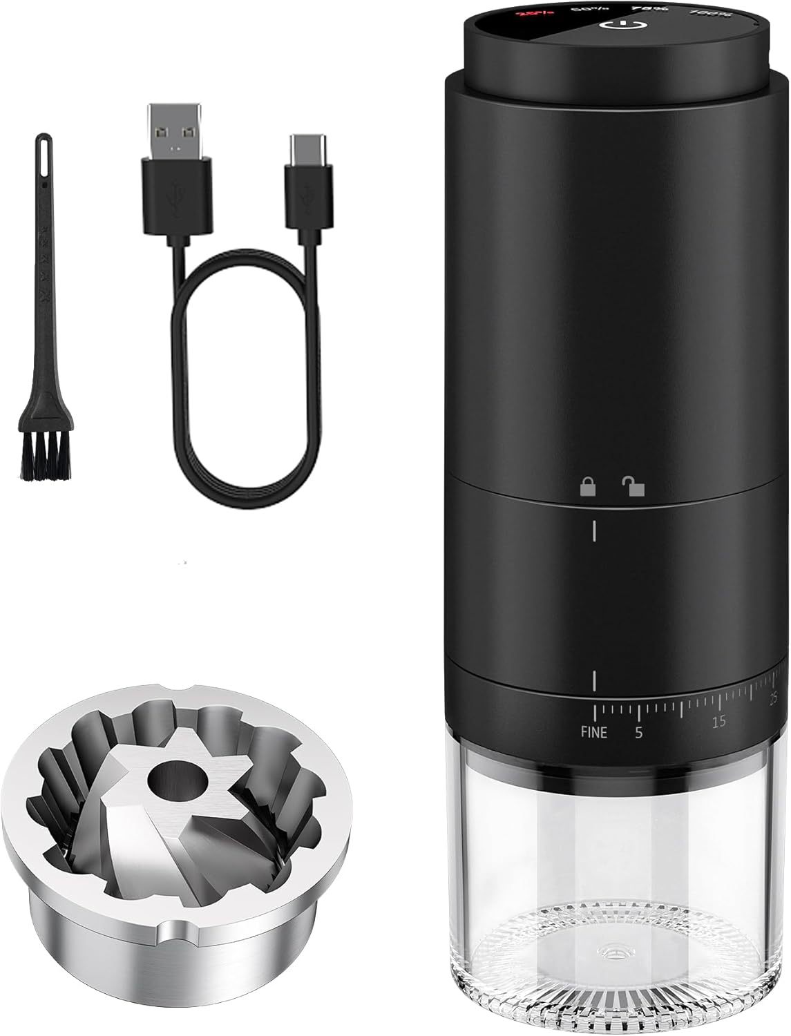 989 블랙 [38단 외부두께조절] CNC 그라인딩 코어