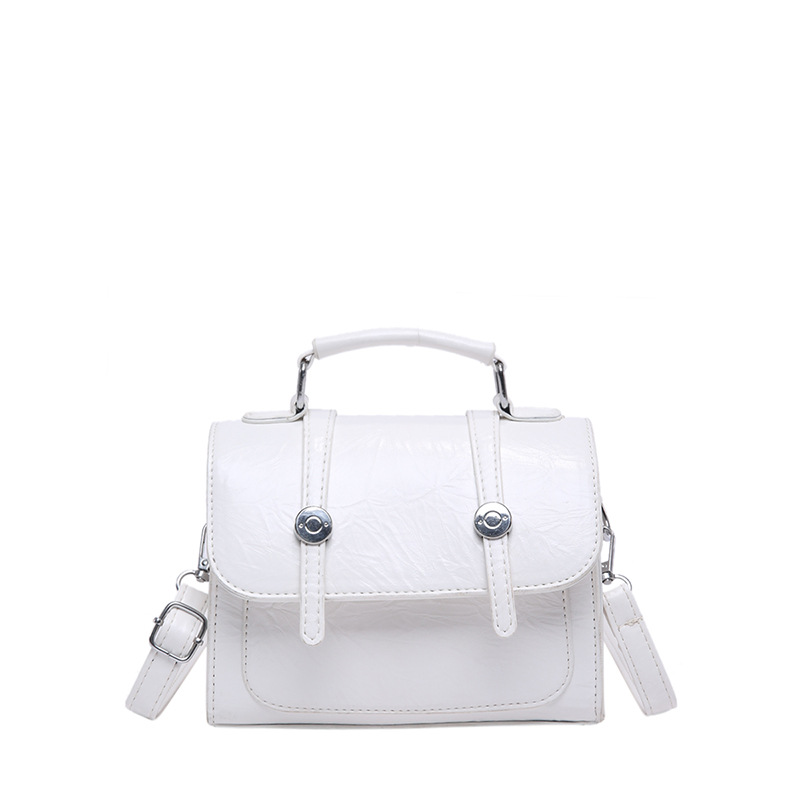 Temperamento simple y moderno bolso coreano 2025 primavera nuevo bolso bandolera ins colorido pequeño bolso cuadrado marea