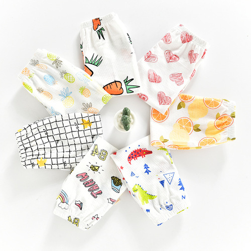 Baby Summer Boys' Pants Thin Girls' Infant Lantern Pants Children's Clothing Pants Category Pure Cotton Mosquito-Proof Pants