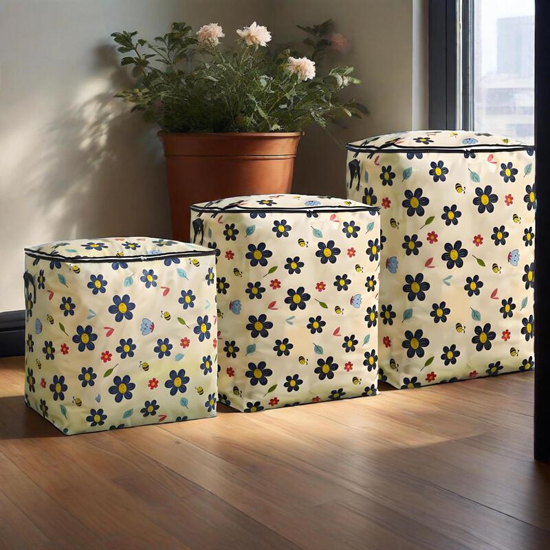 ひまわり収納袋、大容量衣類とキルト収納袋、移動、梱包、荷物袋、人気商品|undefined