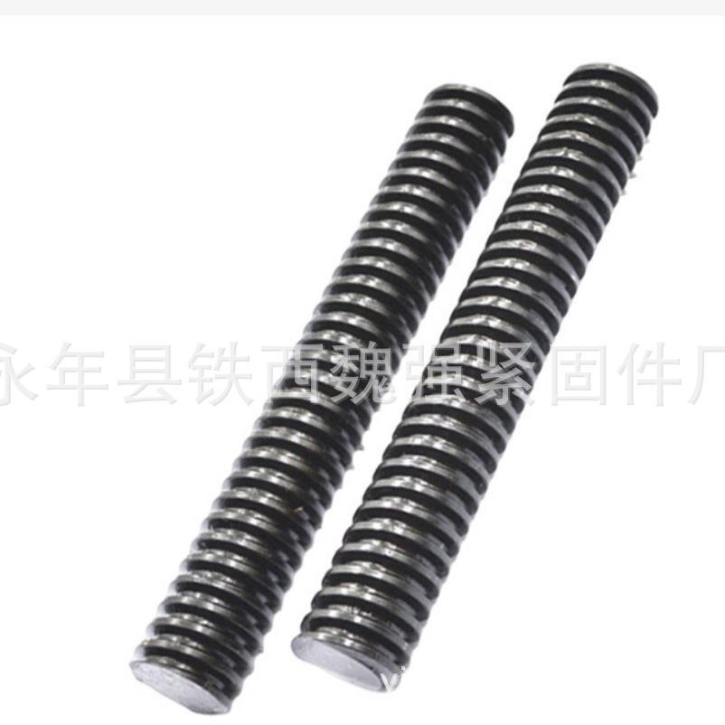 T trapezoidal buckle screw, carbon steel wire rod, construction accessories screw, 8.8 climbing frame accessories, wall screw, wall wire