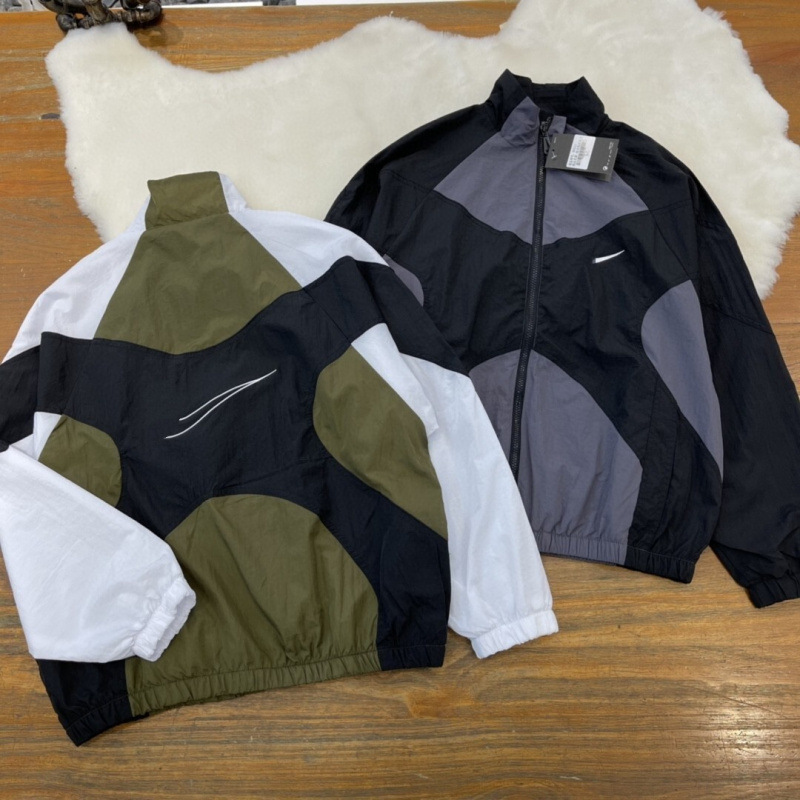 In-stock spring and autumn new sports windbreaker jacket, casual unisex loose coat NK5211