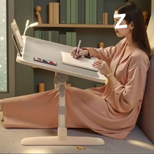 宿舍折叠书桌升降床上小桌子飘窗小桌宿舍学生家用懒人电脑学习桌