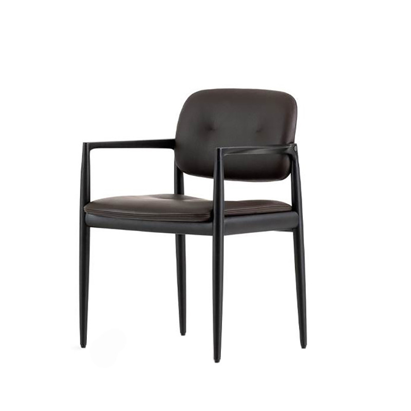S53 Silla de comedor de madera maciza (a partir de dos)