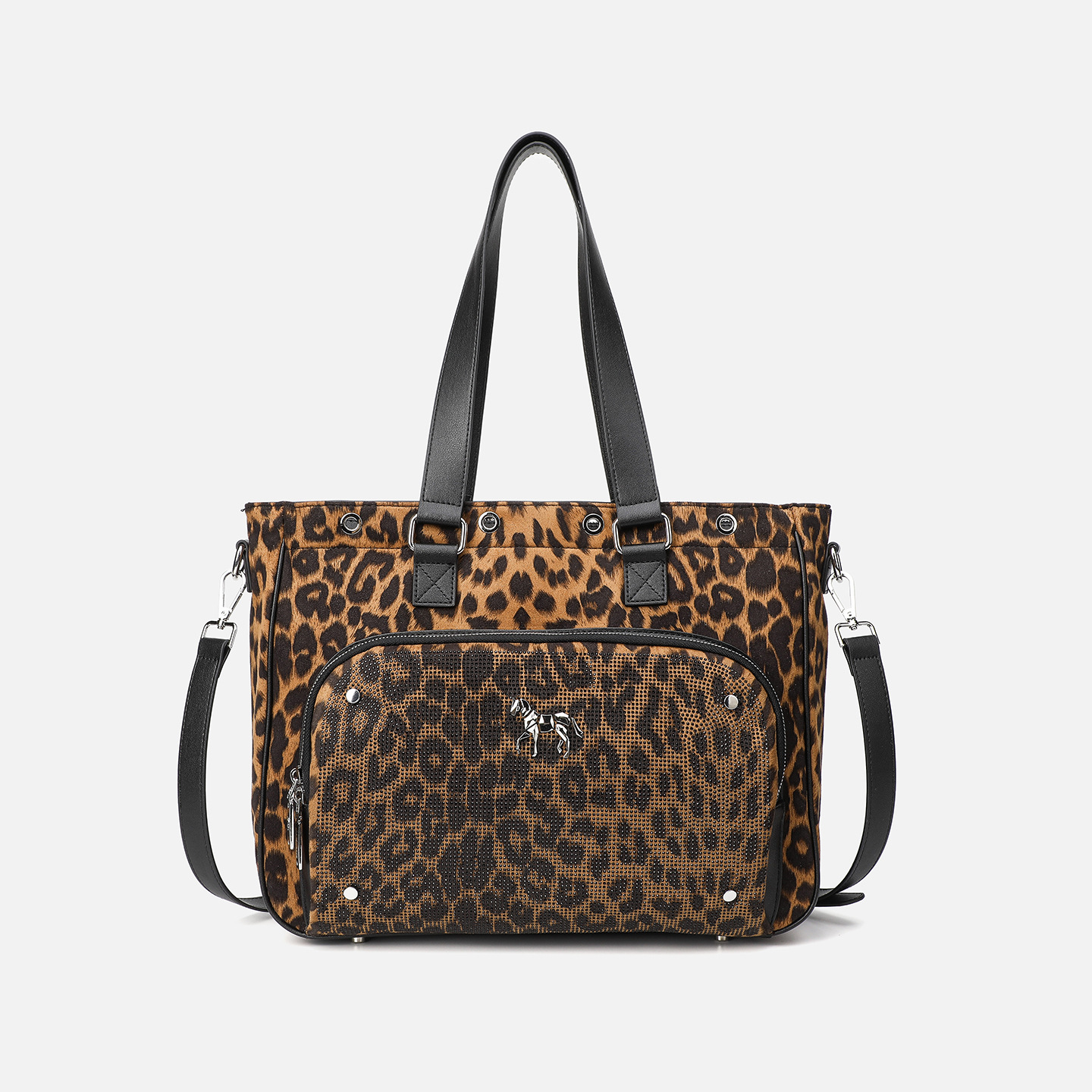 Capacidad ultra grande de moda unisex viaje almacenamiento con cremallera maletín de moda con diamantes LP7282 #